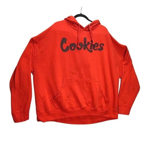Cookies Hoodie Pullover Size 3XL Smart Blanks Sweater Big n Tall Red - Picture 1 of 12